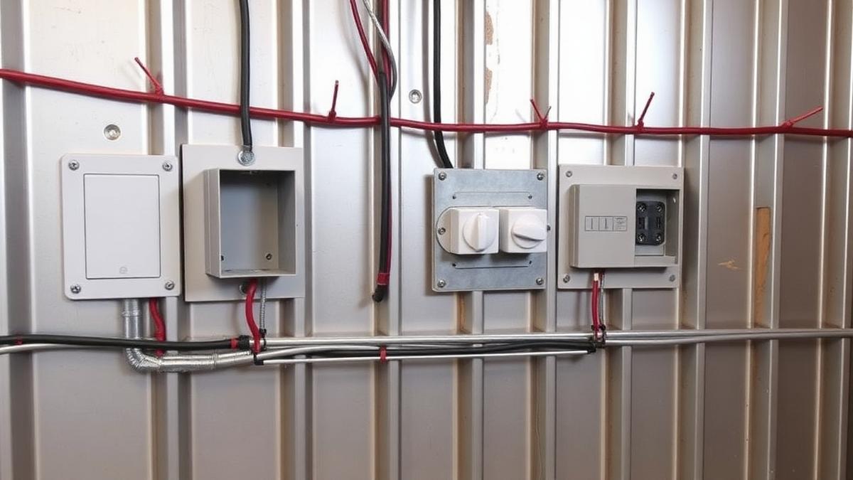 Eletrodutos e caixas dentro de parede de drywall — Instalação de Parede de Drywall Seguindo a NBR 15758-1