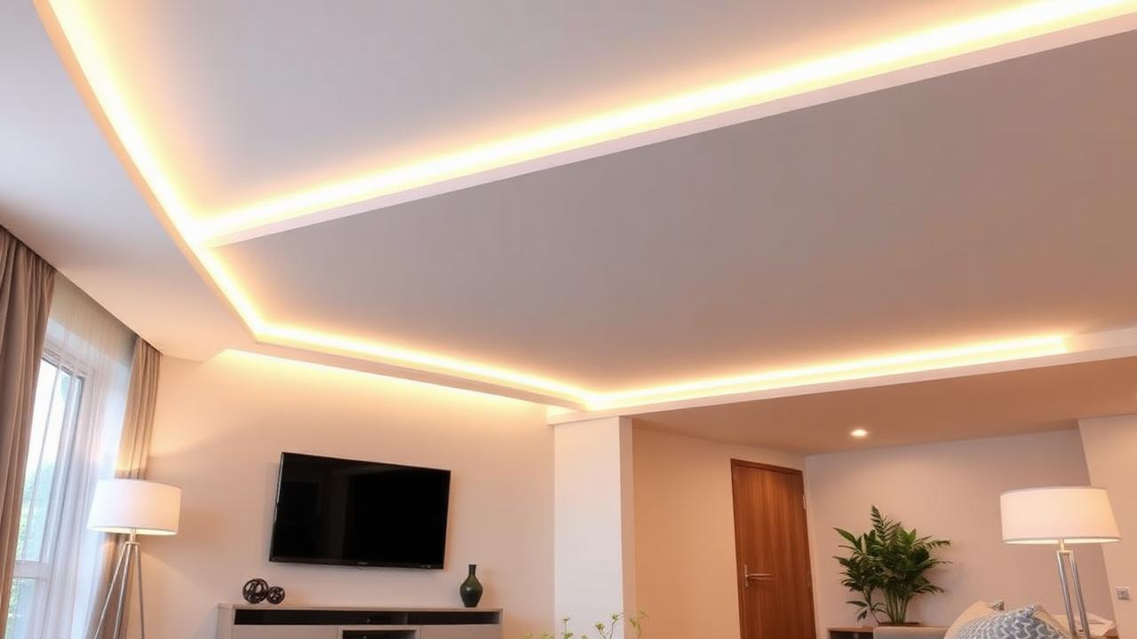 Sanca de gesso com iluminação de LED indireta em sala — Os 10 Erros que Mantêm Pequenas Empresas da Construção Civil Estagnadas Sanca de gesso com iluminação de LED indireta em sala — Os 10 Erros que Mantêm Pequenas Empresas da Construção Civil Estagnadas