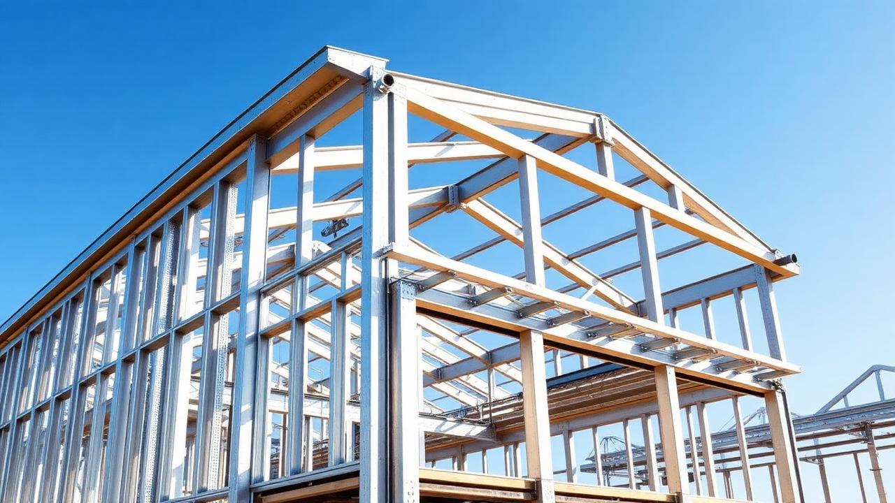 Estrutura de light steel frame de uma casa em construção — Guia completo do Light Steel Frame: normas, consumo, custo e erros Estrutura de light steel frame de uma casa em construção — Guia completo do Light Steel Frame: normas, consumo, custo e erros